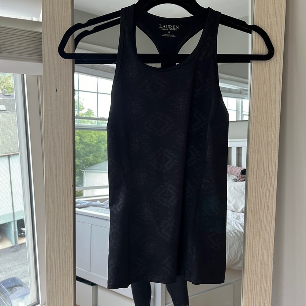 Ralph Lauren Athletic Spandex Snakeskin Pattern Top